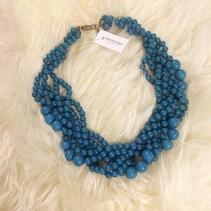Bauble Bar: teal necklace NWT